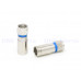 RG6SV5C2V-B 5C皺縮式接頭 藍色鳳梨接頭 皺縮/推入式RG6 5C2V 有線電視 數位天線CATV 衛星BS.CS 防洩雙鋁雙網線專用接頭